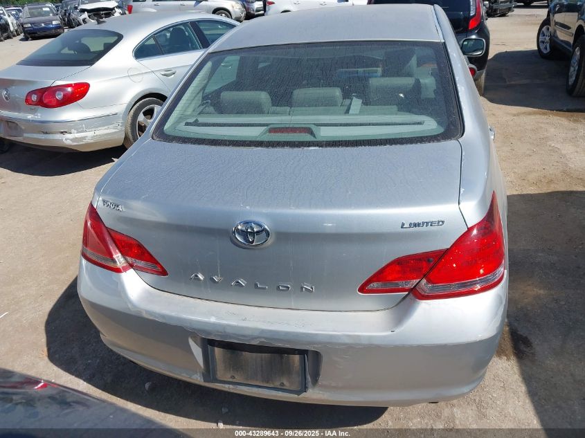 2007 Toyota Avalon Limited VIN: 4T1BK36B57U253584 Lot: 43289643