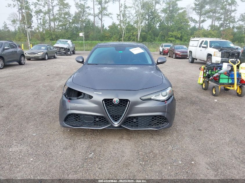 2017 Alfa Romeo Giulia Ti Rwd VIN: ZARFAECN5H7549939 Lot: 43289644