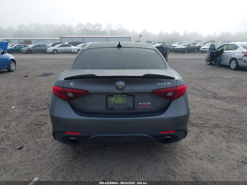 2017 Alfa Romeo Giulia Ti Rwd VIN: ZARFAECN5H7549939 Lot: 43289644