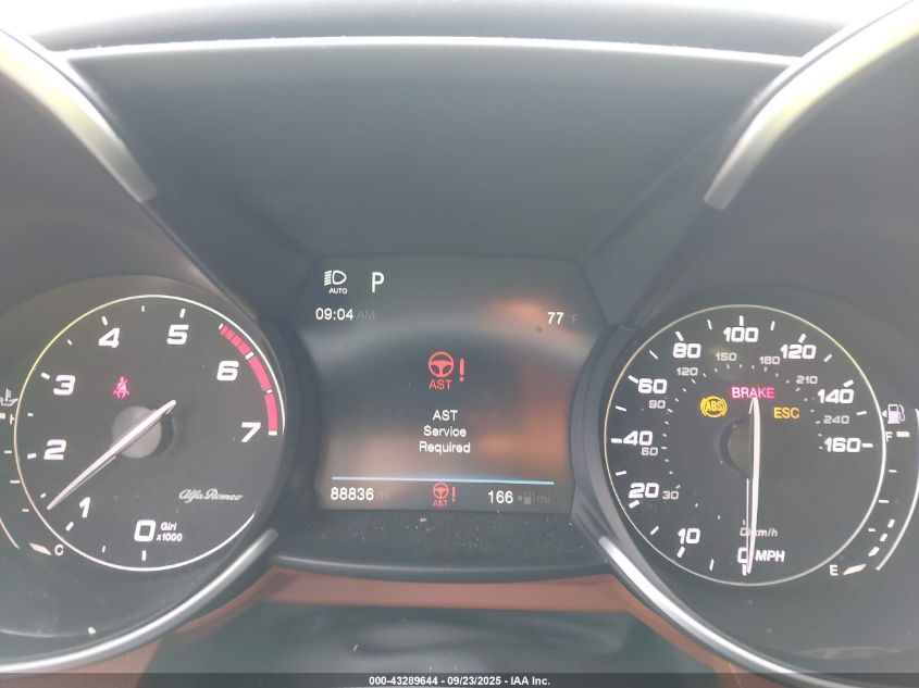 2017 Alfa Romeo Giulia Ti Rwd VIN: ZARFAECN5H7549939 Lot: 43289644