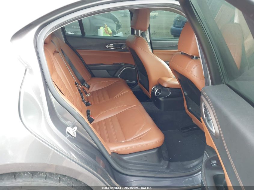 2017 Alfa Romeo Giulia Ti Rwd VIN: ZARFAECN5H7549939 Lot: 43289644