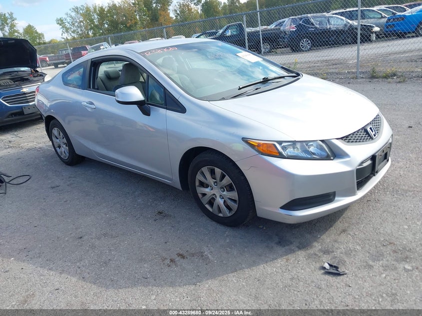 2HGFG3B51CH520029 2012 Honda Civic Lx auction photo 1