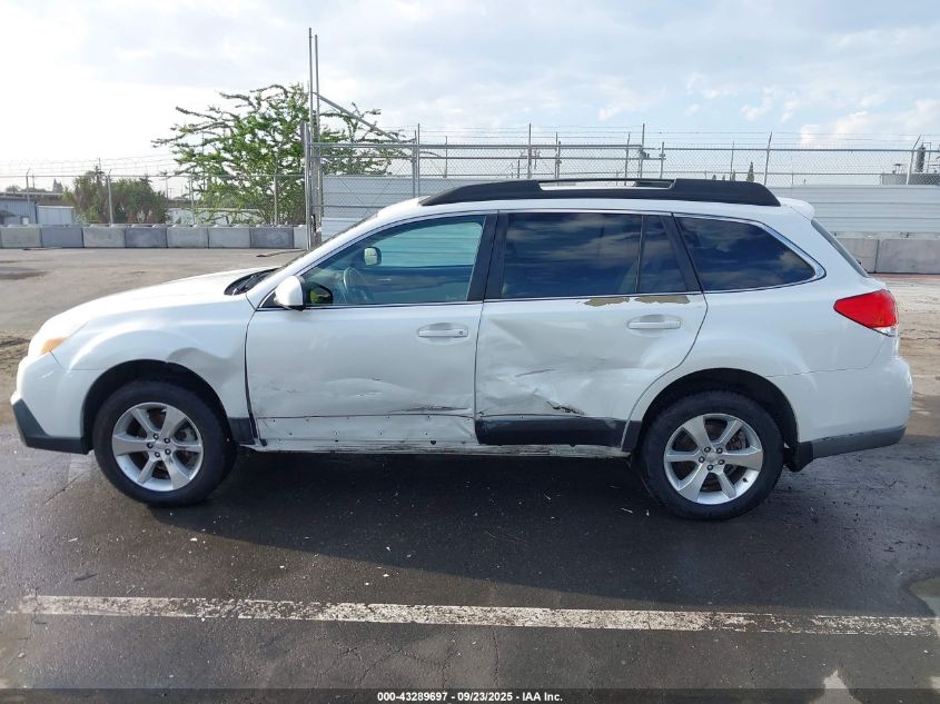 2013 Subaru Outback 2.5I Limited VIN: 4S4BRBLC4D3295443 Lot: 43289697