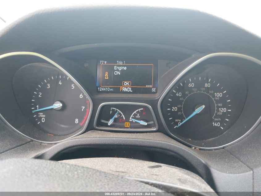 2015 Ford Focus Se VIN: 1FADP3K22FL301461 Lot: 43289701