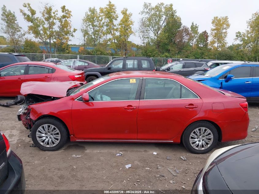 2013 Toyota Camry Le VIN: 4T4BF1FK4DR275084 Lot: 43289728