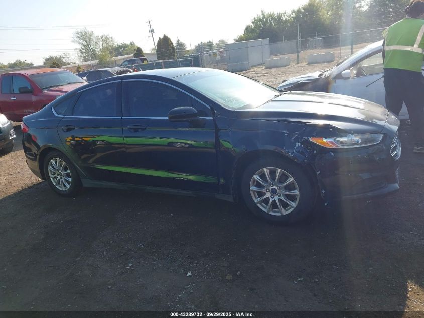 2016 Ford Fusion S VIN: 1FA6P0G78G5118275 Lot: 43289732
