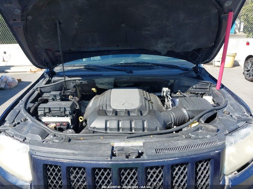 2012 Jeep Grand Cherokee Overland VIN: 1C4RJFCT8CC347656 Lot: 43289740