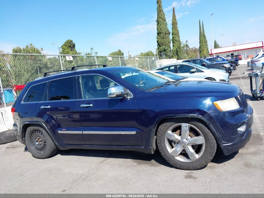 2012 Jeep Grand Cherokee Overland VIN: 1C4RJFCT8CC347656 Lot: 43289740
