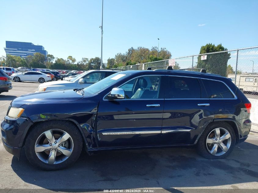 2012 Jeep Grand Cherokee Overland VIN: 1C4RJFCT8CC347656 Lot: 43289740