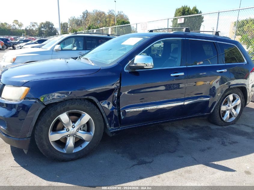 2012 Jeep Grand Cherokee Overland VIN: 1C4RJFCT8CC347656 Lot: 43289740