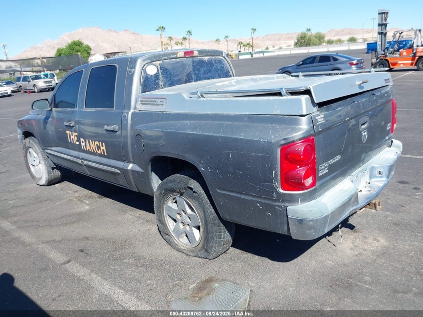 2005 Dodge Dakota Slt grey truck gasoline 1D7HE48N75S275748 photo #4