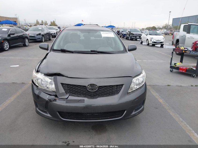 2009 Toyota Corolla Le VIN: JTDBL40E599045107 Lot: 43289772