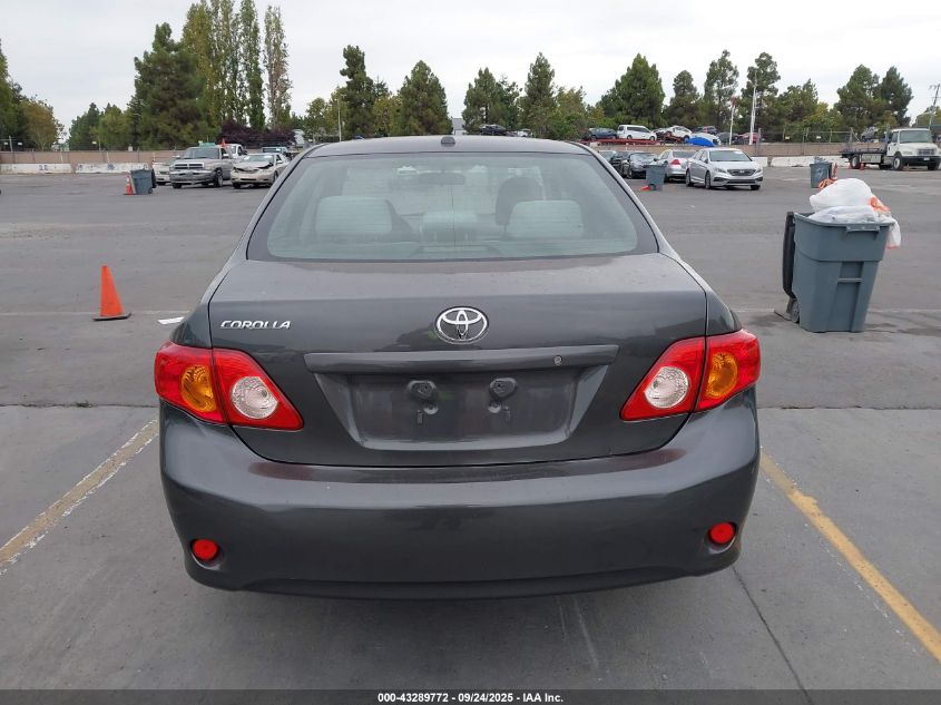 2009 Toyota Corolla Le VIN: JTDBL40E599045107 Lot: 43289772