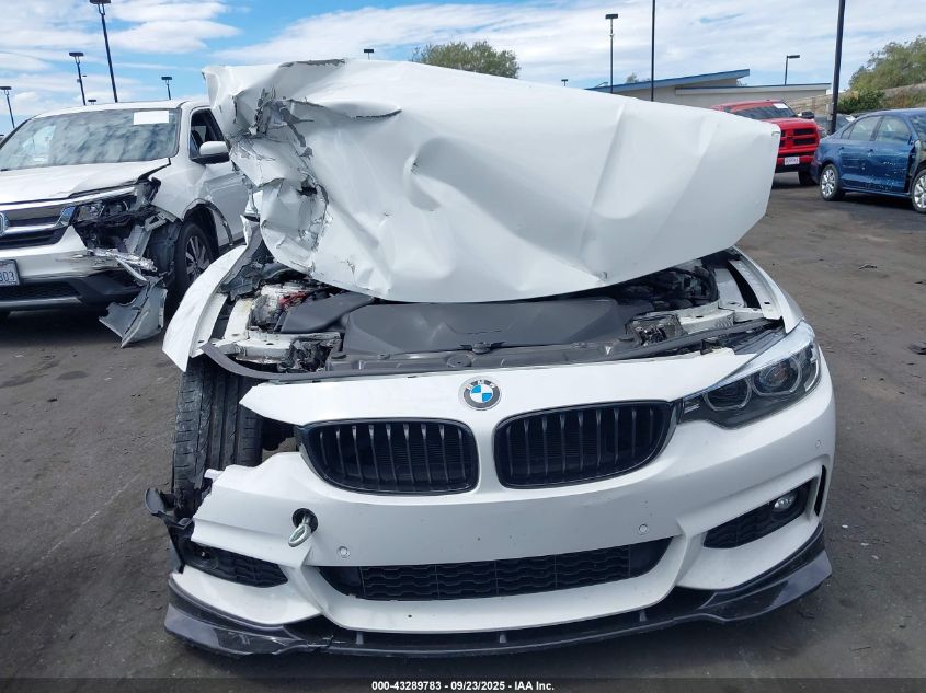 2018 BMW 430I VIN: WBA4W3C51JAF91301 Lot: 43289783