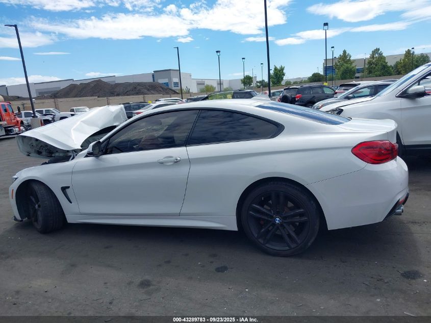 2018 BMW 430I VIN: WBA4W3C51JAF91301 Lot: 43289783