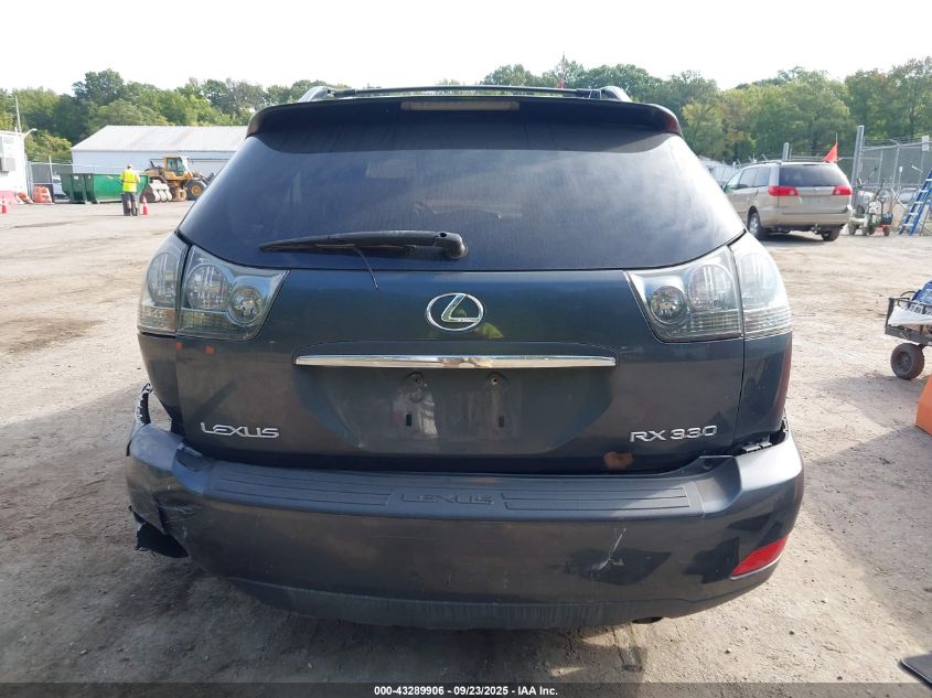 2004 Lexus Rx 330 VIN: JTJHA31U640024521 Lot: 43289906