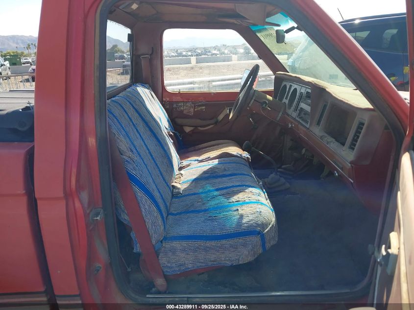 1986 Ford Ranger VIN: 1FTCR11A8GUA04042 Lot: 43289911