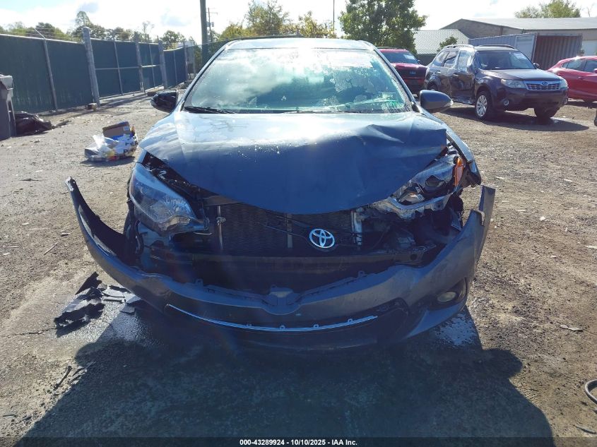 2015 Toyota Corolla S Plus VIN: 5YFBURHE1FP286425 Lot: 43289924