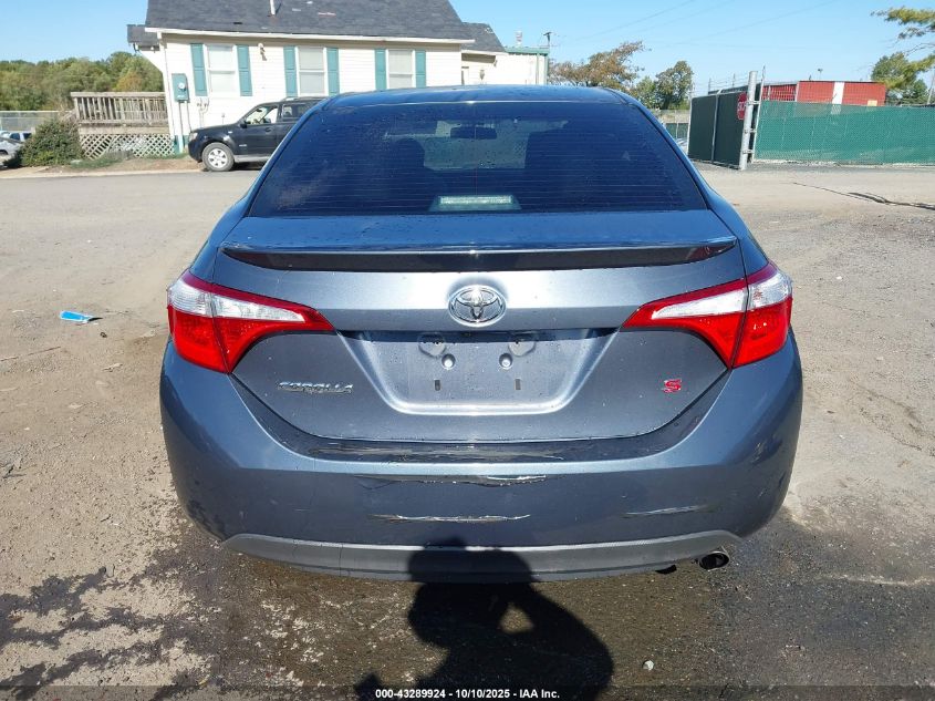 2015 Toyota Corolla S Plus VIN: 5YFBURHE1FP286425 Lot: 43289924