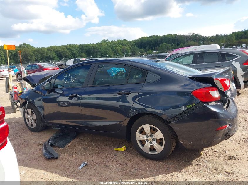 2016 Chevrolet Cruze Ls Auto VIN: 1G1BC5SM3G7248086 Lot: 43289932