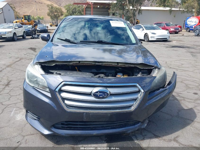 2016 Subaru Legacy 2.5I Premium VIN: 4S3BNAE68G3025542 Lot: 43289981