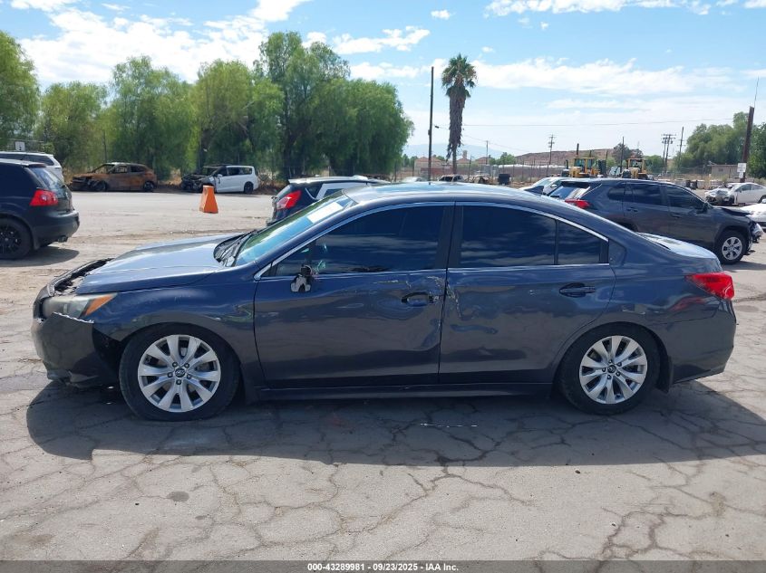 2016 Subaru Legacy 2.5I Premium VIN: 4S3BNAE68G3025542 Lot: 43289981