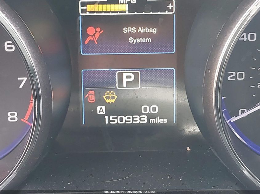 2016 Subaru Legacy 2.5I Premium VIN: 4S3BNAE68G3025542 Lot: 43289981