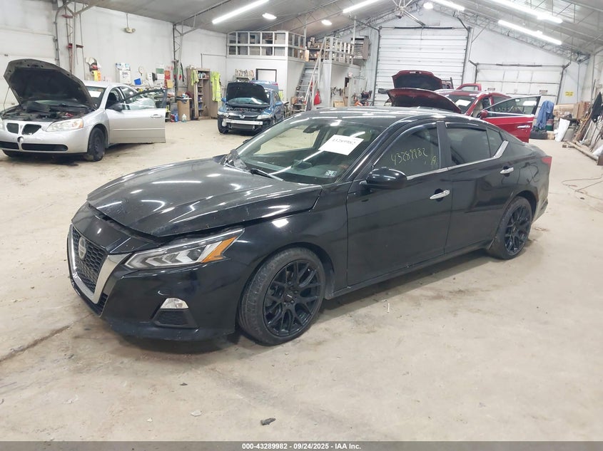2021 Nissan Altima 2.5 Sv Fwd Black Lot 111043289982 Vin 1N4BL4DV4MN338917