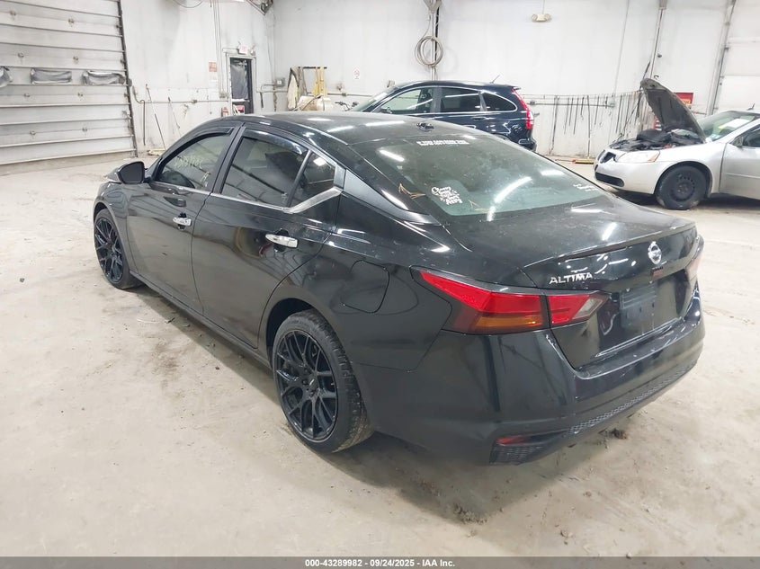 2021 Nissan Altima 2.5 Sv Fwd Black Lot 111043289982 Vin 1N4BL4DV4MN338917