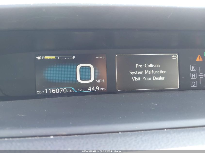 2018 Toyota Prius Two VIN: JTDKBRFUXJ3058120 Lot: 43289991