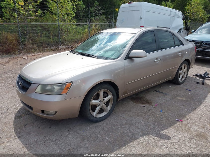 2006 Hyundai Sonata Gls V6/Lx V6 beige sedan gasoline 5NPEU46FX6H102169 photo #3