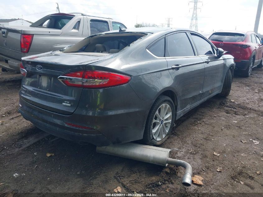2019 Ford Fusion Se VIN: 3FA6P0HD8KR130369 Lot: 43290011