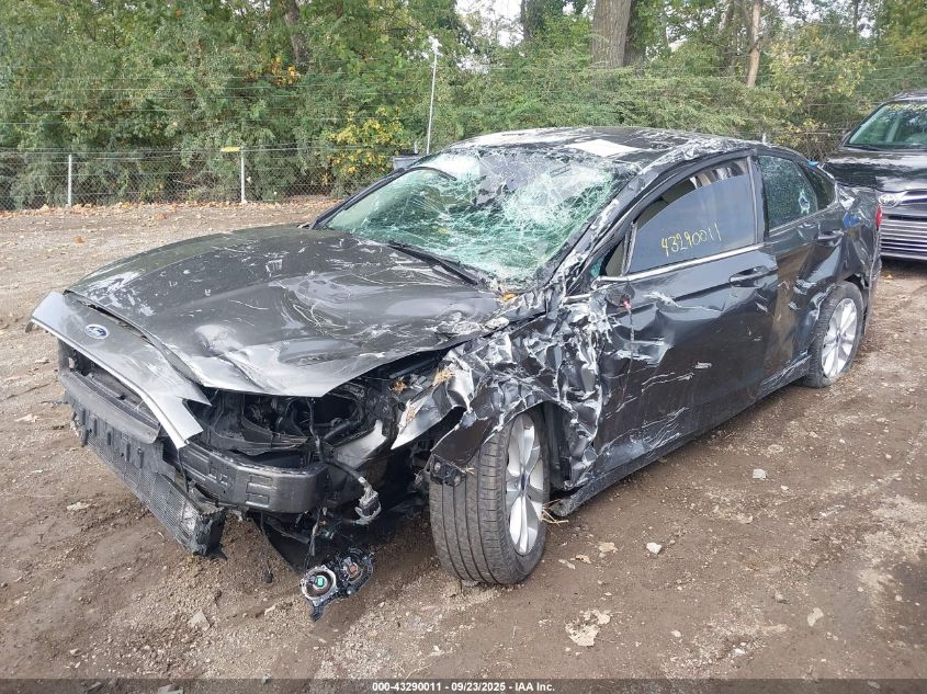 2019 Ford Fusion Se VIN: 3FA6P0HD8KR130369 Lot: 43290011