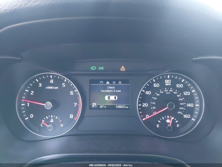 2019 Kia Forte Lxs VIN: 3KPF24AD3KE082068 Lot: 43290038