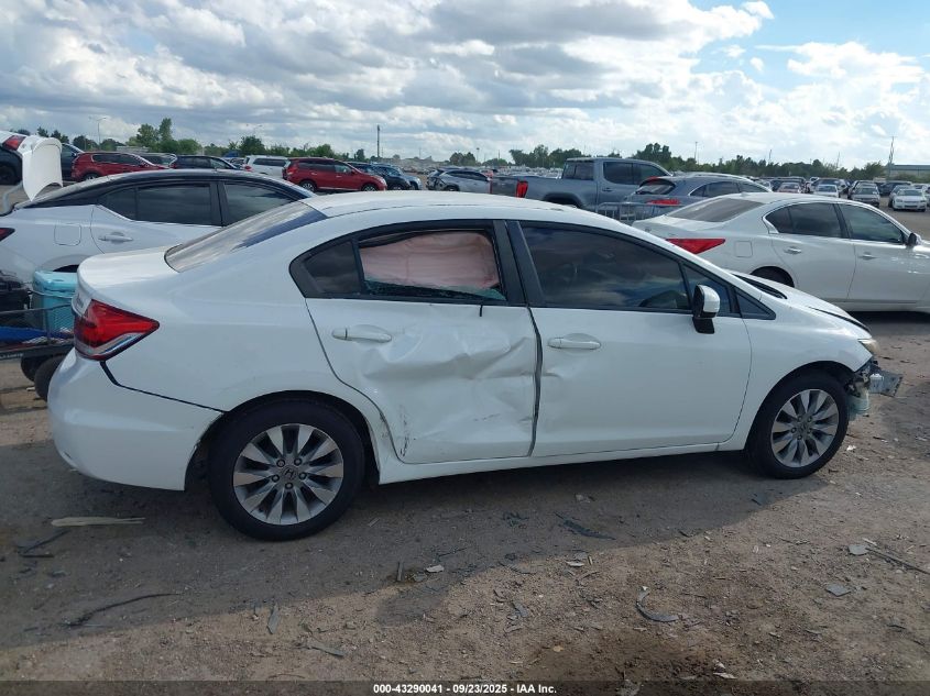 2014 Honda Civic Lx VIN: 19XFB2F50EE034814 Lot: 43290041