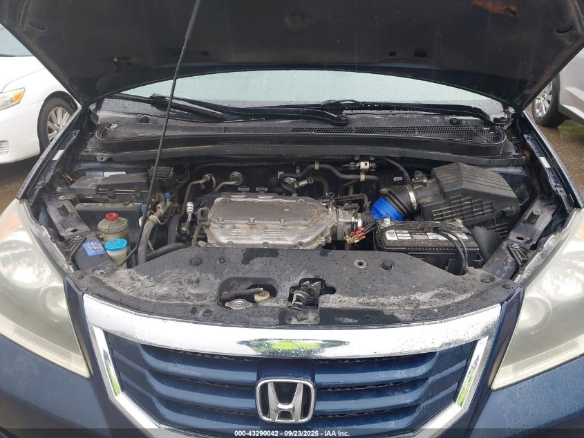 2010 Honda Odyssey Ex-L VIN: 5FNRL3H75AB038263 Lot: 43290042