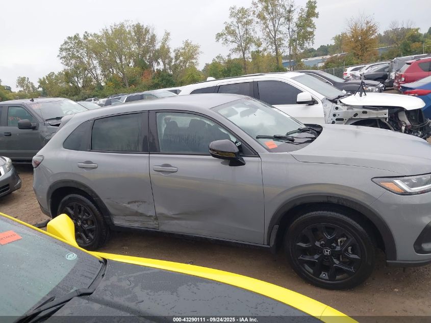 2024 Honda Hr-V Awd Sport/Awd Sport W/O Bsi VIN: 3CZRZ2H56RM750337 Lot: 43290111