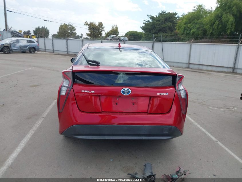 2016 Toyota Prius Three VIN: JTDKARFU9G3521070 Lot: 43290142