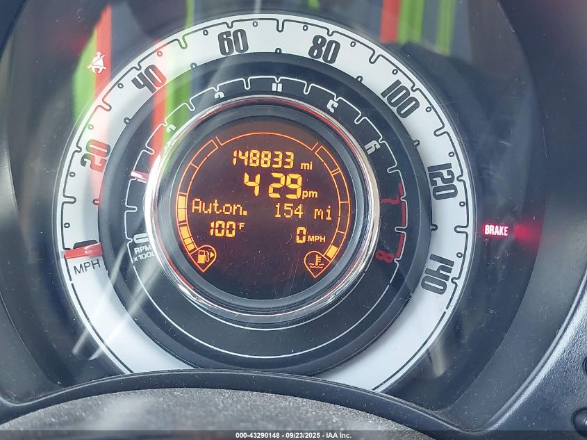 2012 Fiat 500 Pop VIN: 3C3CFFAR0CT357931 Lot: 43290148