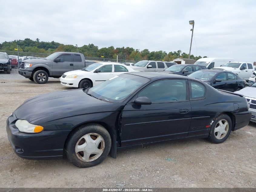 2003 Chevrolet Monte Carlo Ss VIN: 2G1WX12K539410323 Lot: 43290157