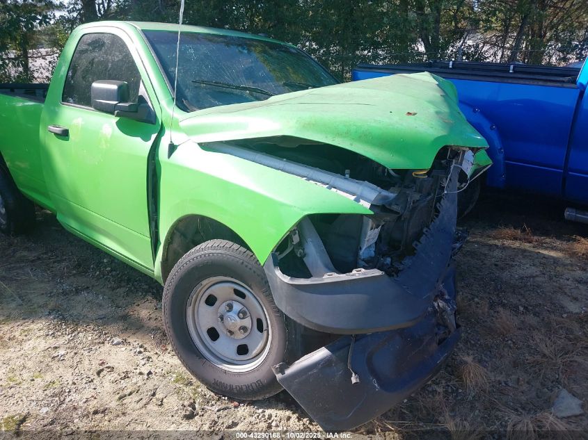 2017 Ram 1500 Tradesman 4X2 8' Box VIN: 3C6JR6DG8HG768733 Lot: 43290168