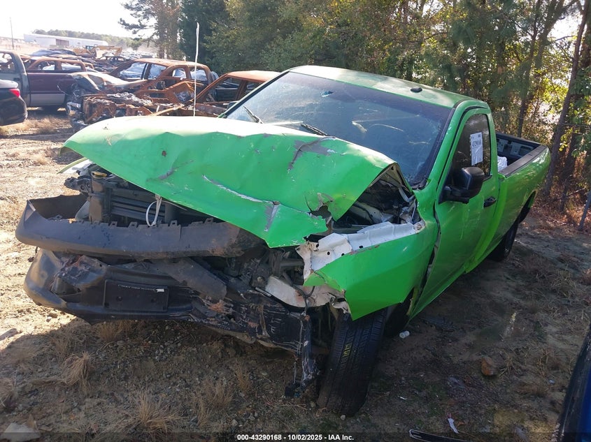 2017 Ram 1500 Tradesman 4X2 8' Box VIN: 3C6JR6DG8HG768733 Lot: 43290168