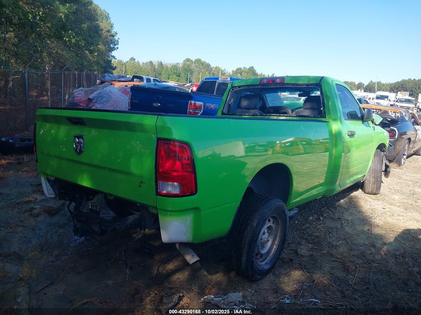 2017 Ram 1500 Tradesman 4X2 8' Box VIN: 3C6JR6DG8HG768733 Lot: 43290168