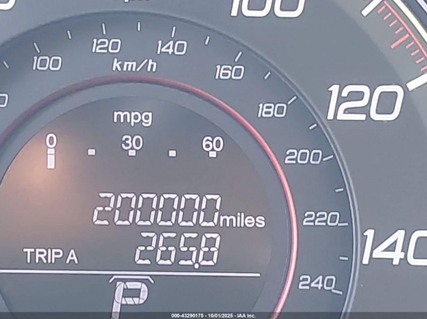 2015 Honda Accord Ex-L V-6 VIN: 1HGCT2B80FA004718 Lot: 43290175