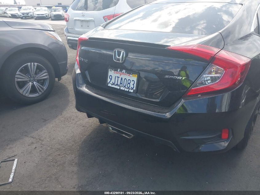 2019 Honda Civic Sport VIN: 2HGFC2F88KH589647 Lot: 43290181