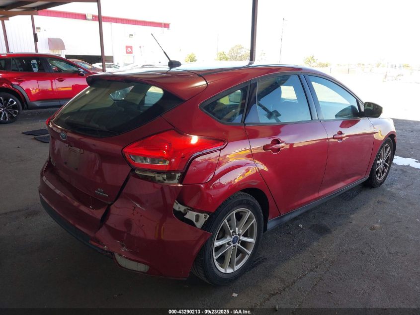2015 Ford Focus Se VIN: 1FADP3K22FL368870 Lot: 43290213