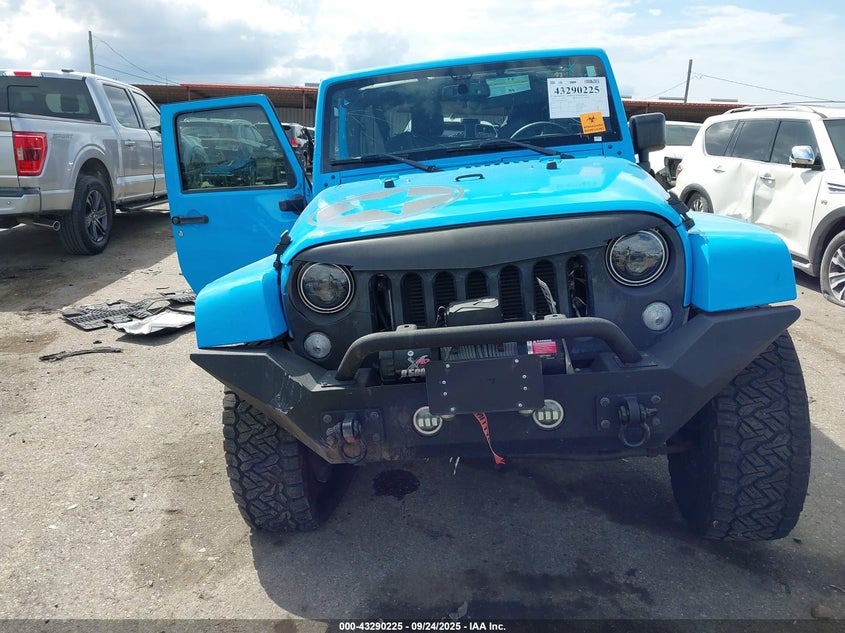 2017 JEEP WRANGLER UNLIMITED FREEDOM 4X4 - 1C4BJWDG4HL563479