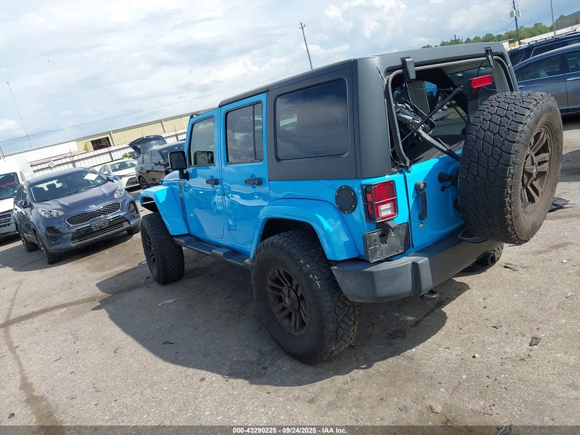 2017 JEEP WRANGLER UNLIMITED FREEDOM 4X4 - 1C4BJWDG4HL563479
