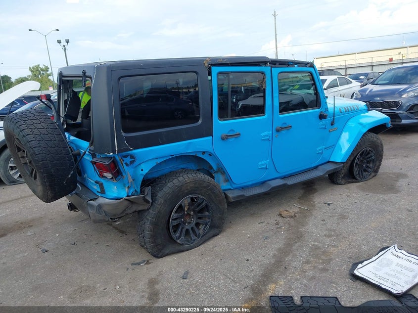 2017 JEEP WRANGLER UNLIMITED FREEDOM 4X4 - 1C4BJWDG4HL563479