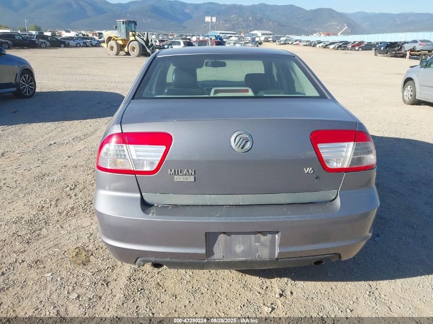 2006 Mercury Milan V6 Premier VIN: 3MEFM08166R610309 Lot: 43290224